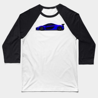 MCLAREN P1 DARK-BLUE Baseball T-Shirt